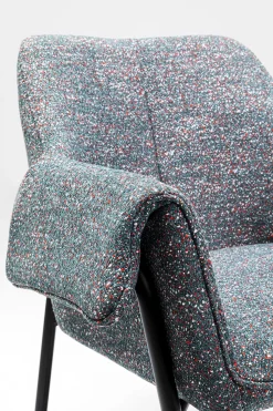 KARE Design Eetkamerstoel Bess Grey Flitter Cheap