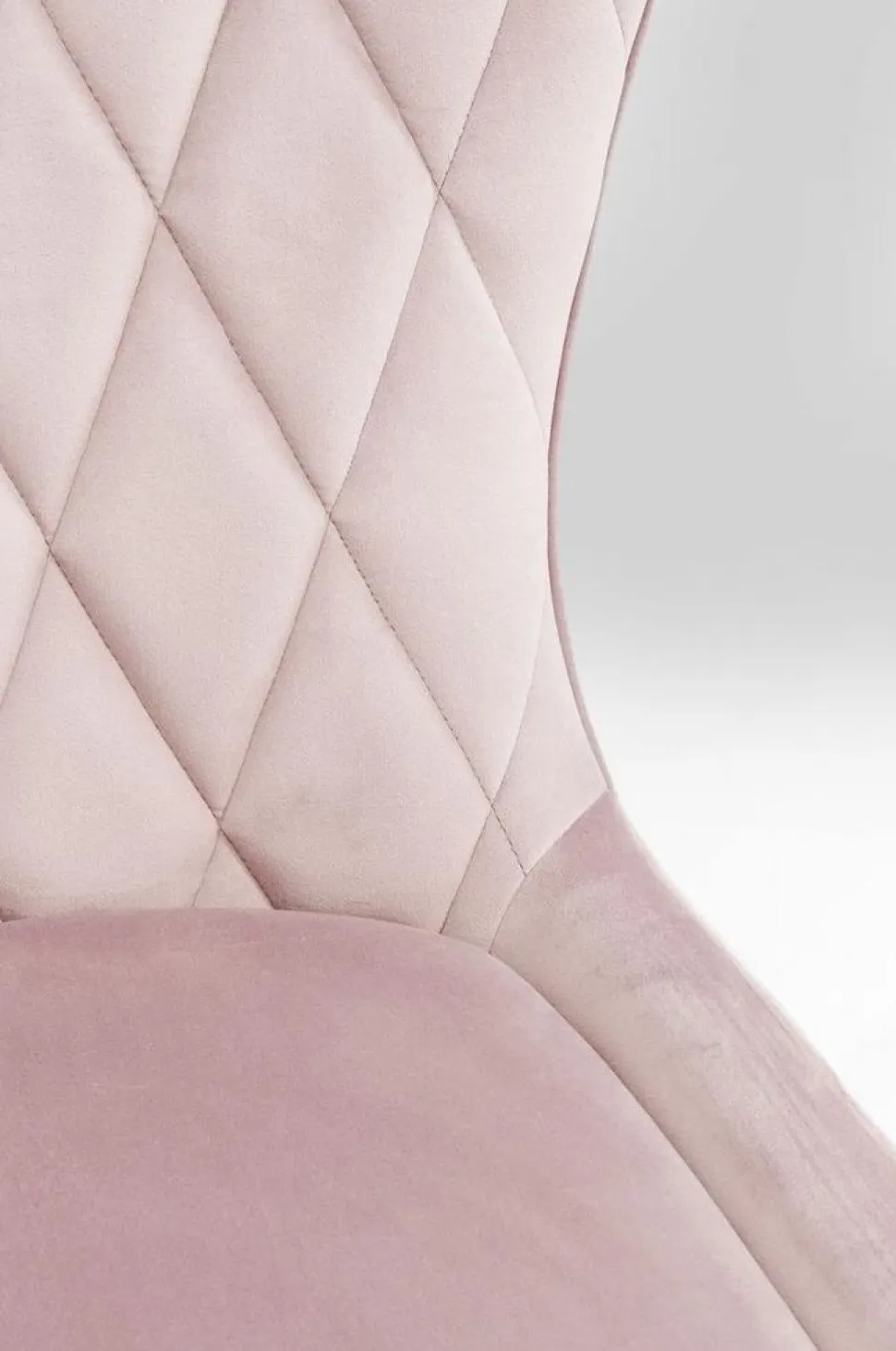 KARE Design Eetkamerstoel Black Marshall Fluweel Roze Shop