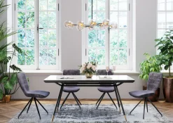 KARE Design Eetkamerstoel Butterfly Donkergrijs Store