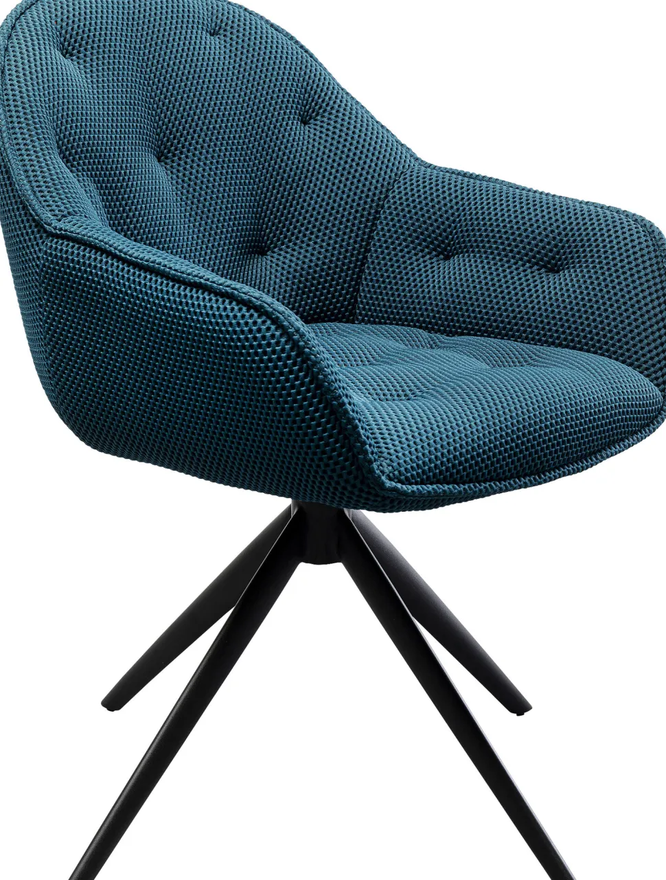 KARE Design Eetkamerstoel Carlito Mesh Bluegreen Store