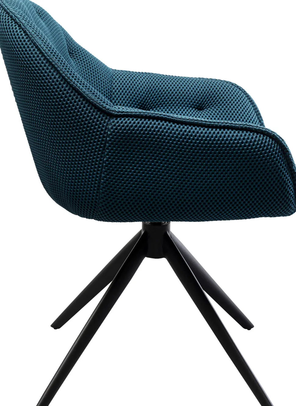 KARE Design Eetkamerstoel Carlito Mesh Bluegreen Store