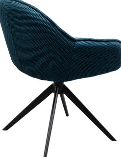 KARE Design Eetkamerstoel Carlito Mesh Bluegreen Store
