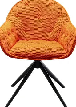 KARE Design Eetkamerstoel Carlito Mesh Orange Flash Sale