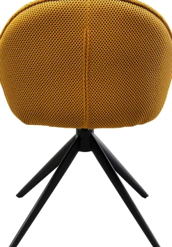 KARE Design Eetkamerstoel Carlito Mesh Yellow Best