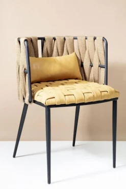 KARE Design Eetkamerstoel Cheerio Geel Incl. Kussen Online