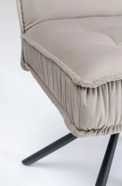 KARE Design Eetkamerstoel Chelsea Grijs Flash Sale