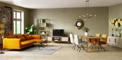KARE Design Eetkamerstoel Chelsea Grijs Flash Sale