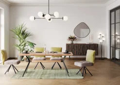 KARE Design Eetkamerstoel Chelsea Groen Best
