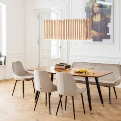 KARE Design Eetkamerstoel East Side Champagne Fashion