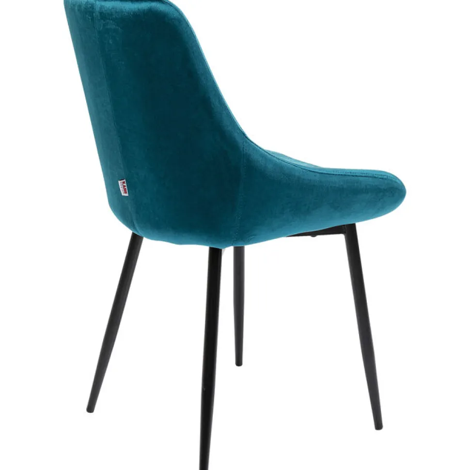 KARE Design Eetkamerstoel East Side Petrol-Blauw Cheap