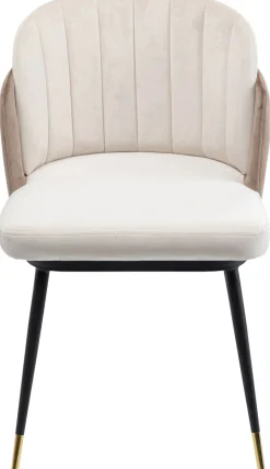 KARE Design Eetkamerstoel Hojas Beige Cheap