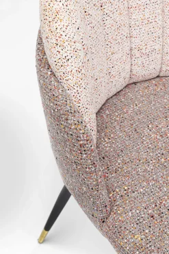 KARE Design Eetkamerstoel Hojas Flitter Fashion