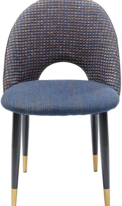 KARE Design Eetkamerstoel Hudson Blauw Flash Sale