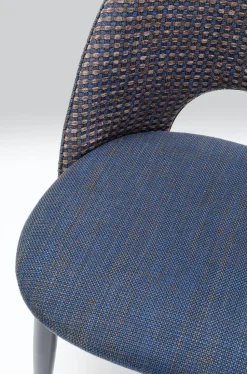 KARE Design Eetkamerstoel Hudson Blauw Flash Sale