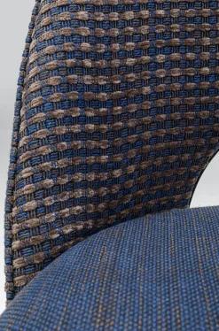 KARE Design Eetkamerstoel Hudson Blauw Flash Sale