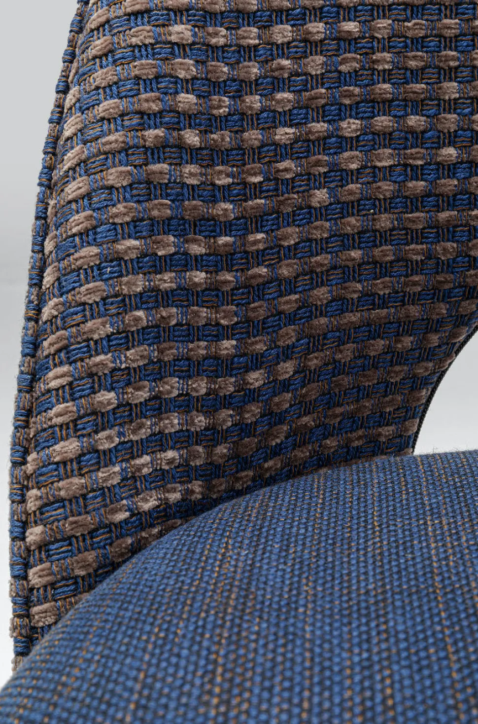 KARE Design Eetkamerstoel Hudson Blauw Flash Sale
