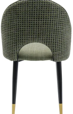 KARE Design Eetkamerstoel Hudson Groen Fashion