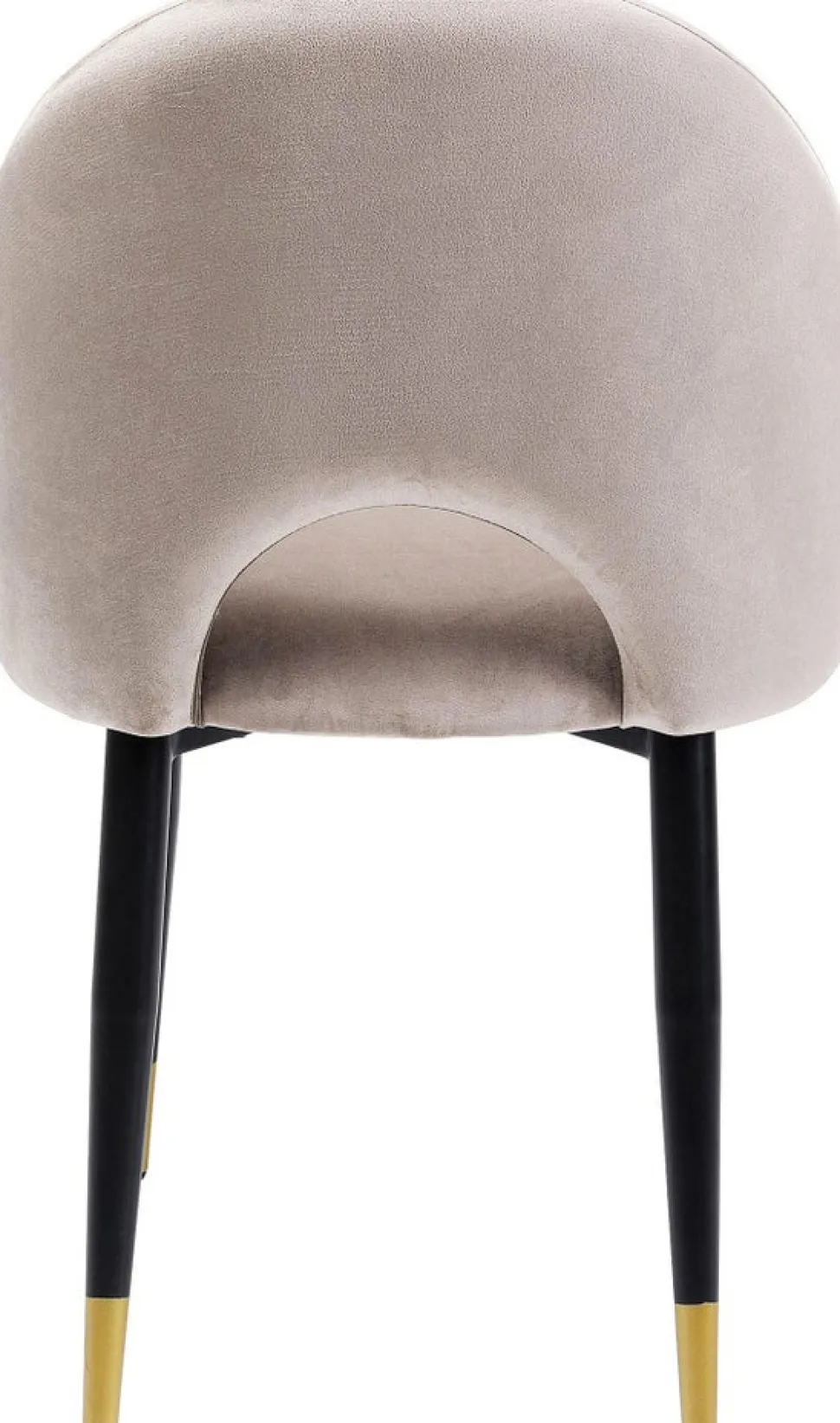 KARE Design Eetkamerstoel Iris Fluweel Beige Best Sale