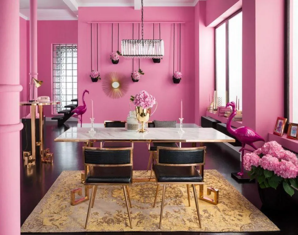 KARE Design Eetkamerstoel Jazz Roségoud Online