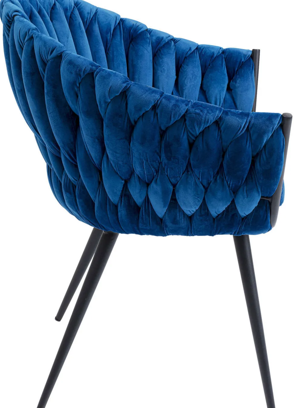 KARE Design Eetkamerstoel Knot Blauw Hot