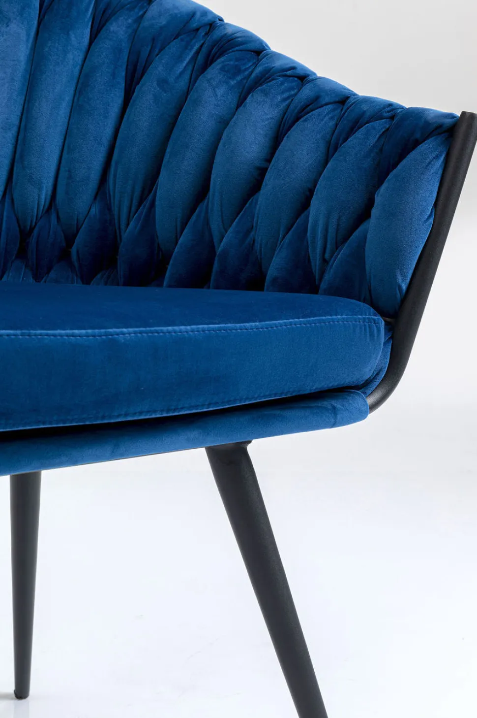KARE Design Eetkamerstoel Knot Blauw Hot