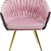KARE Design Eetkamerstoel Knot Roze Cheap
