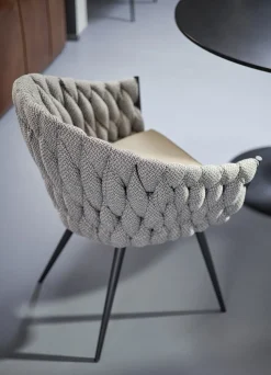 KARE Design Eetkamerstoel Knot Tweed Online