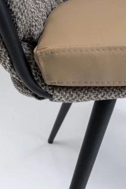 KARE Design Eetkamerstoel Knot Tweed Online
