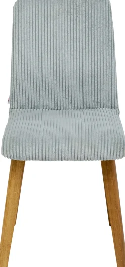 KARE Design Eetkamerstoel Lara Cord Blue Cheap