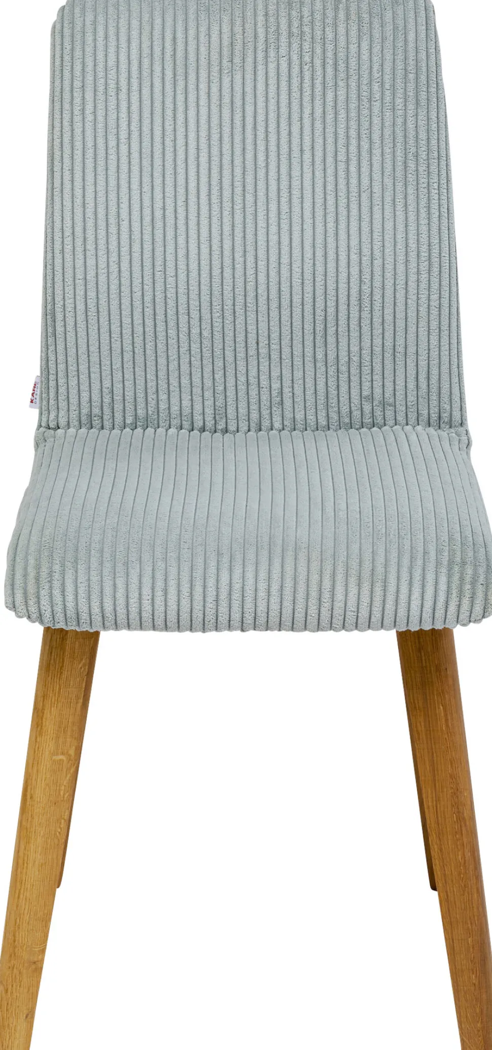 KARE Design Eetkamerstoel Lara Cord Blue Cheap