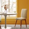 KARE Design Eetkamerstoel Lara Cord Creme Best