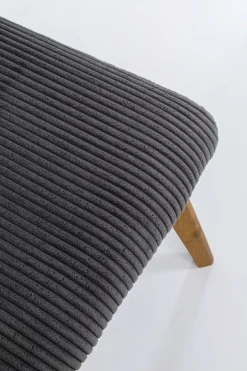KARE Design Eetkamerstoel Lara Cord Grey Shop