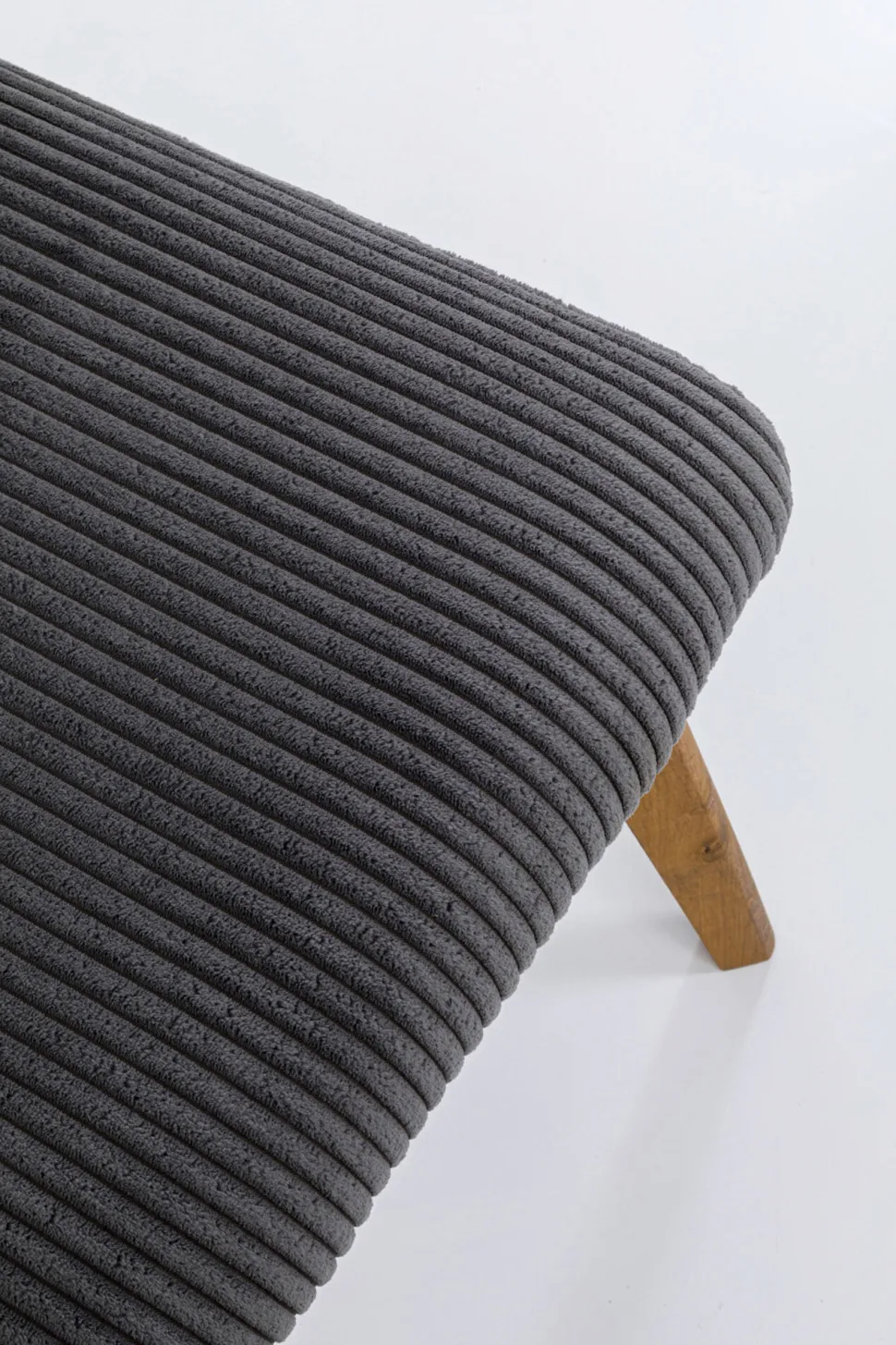 KARE Design Eetkamerstoel Lara Cord Grey Shop