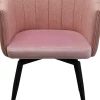 KARE Design Eetkamerstoel Merida Roze Cheap