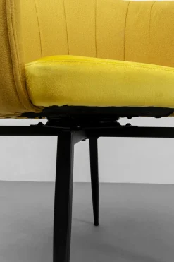 KARE Design Eetkamerstoel Merida Yellow Outlet