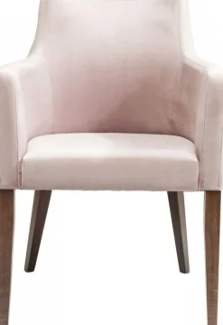 KARE Design Eetkamerstoel Mode Fluweel Roze Cheap