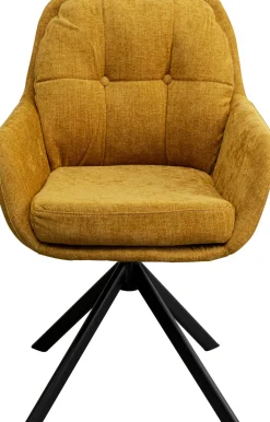 KARE Design Eetkamerstoel Molly Geel Best