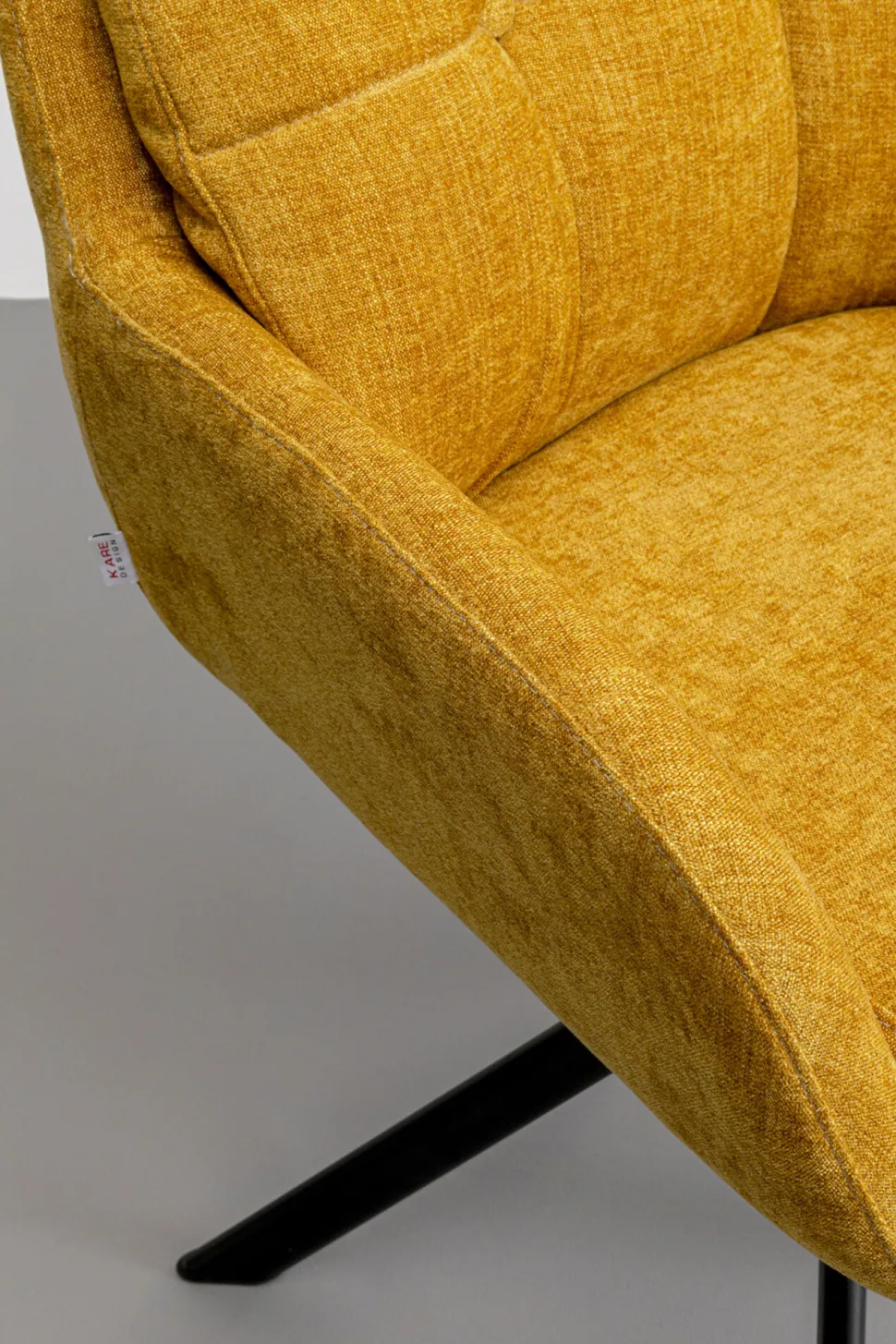 KARE Design Eetkamerstoel Molly Geel Best