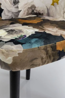 KARE Design Eetkamerstoel Peony Flower Geel Online