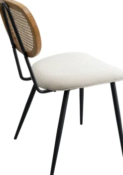 KARE Design Eetkamerstoel Rosali Cream New