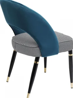 KARE Design Eetkamerstoel Samantha Petrol New