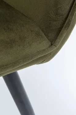 KARE Design Eetkamerstoel San Fransisco Donkergroen Cheap