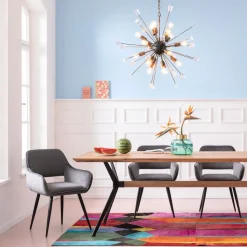 KARE Design Eetkamerstoel San Fransisco Grijs Online