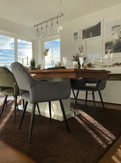 KARE Design Eetkamerstoel San Fransisco Grijs Online