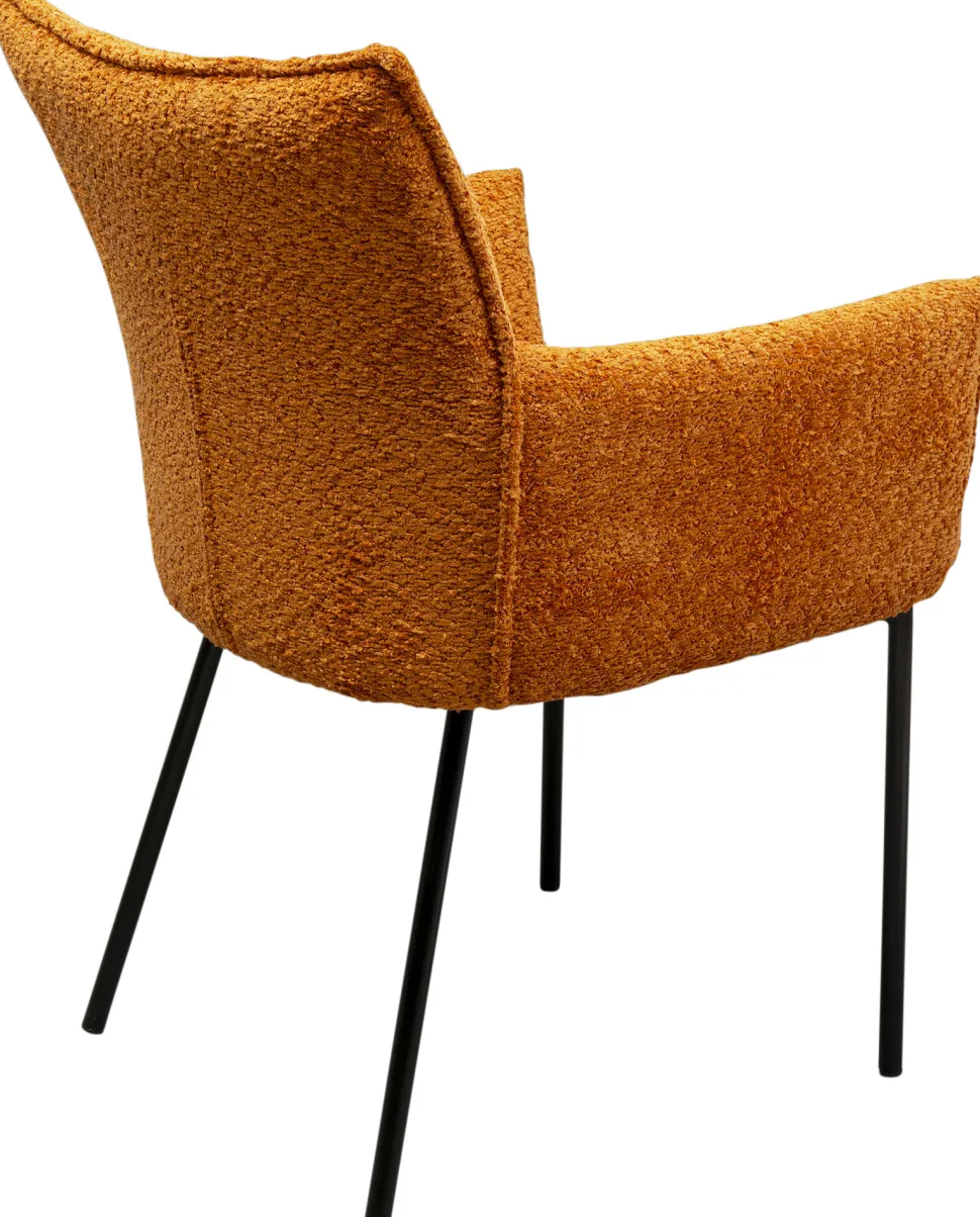 KARE Design Eetkamerstoel Selma Oranje Best