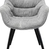 KARE Design Eetkamerstoel Thelma Melange Grey Cheap