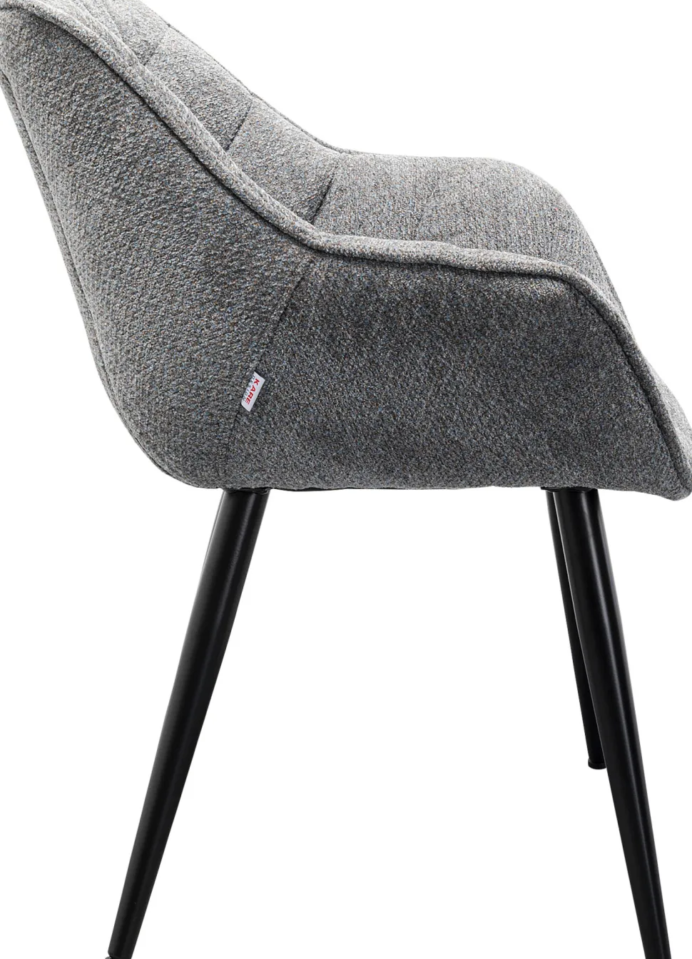 KARE Design Eetkamerstoel Thelma Melange Grey Cheap