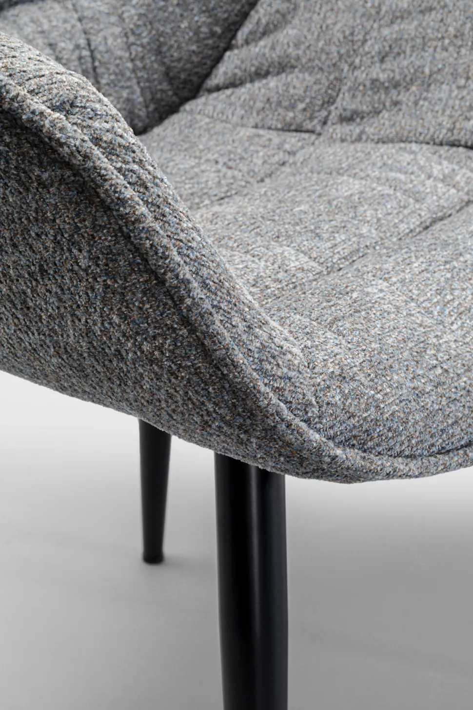 KARE Design Eetkamerstoel Thelma Melange Grey Cheap
