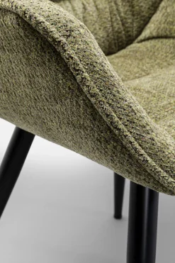 KARE Design Eetkamerstoel Thelma Melange Green Cheap