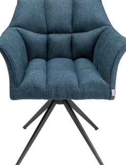 KARE Design Eetkamerstoel Thinktank Blue Hot